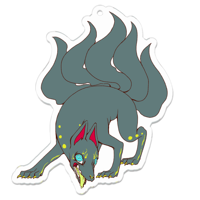 アクリルキーホルダー - 70 x 70 (mm)