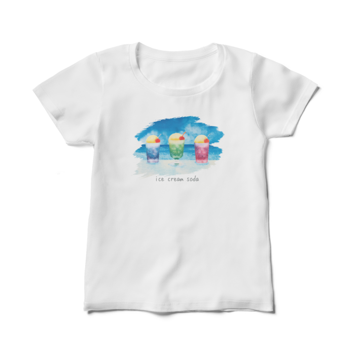 レディースTシャツ - M - 白