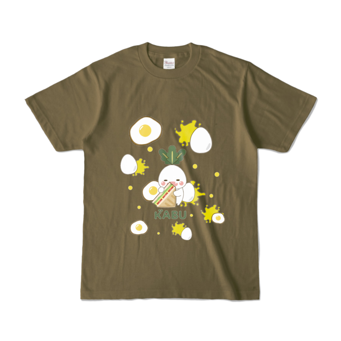 カラーTシャツ - S - オリーブ 