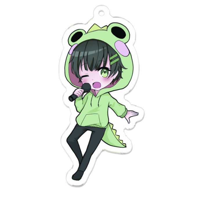 アクリルキーホルダー - 70 x 70 (mm)