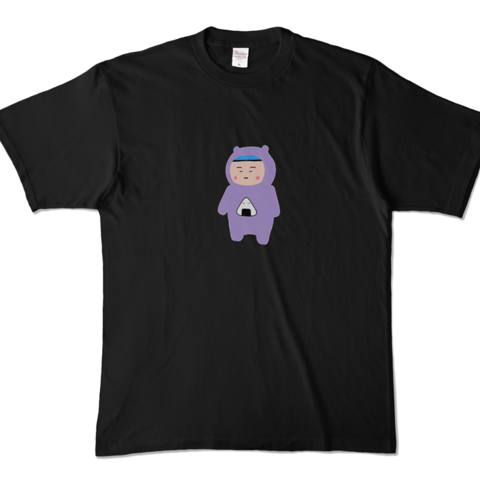 カラーTシャツ - XL - ブラック (濃色)