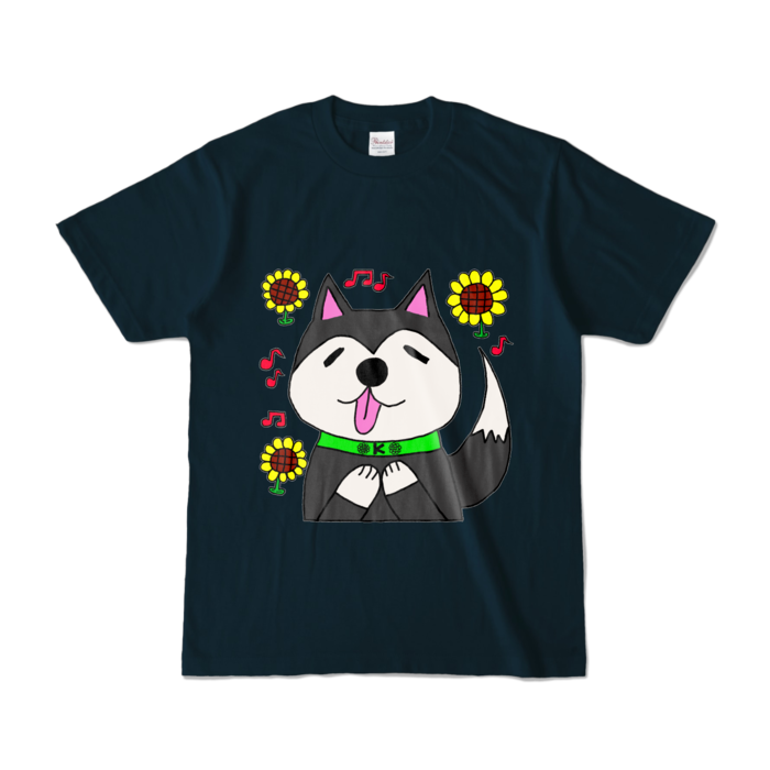 カラーTシャツ - S - ネイビー (濃色)