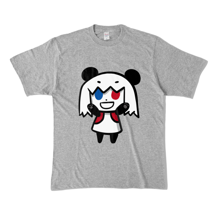 カラーTシャツ - XL - 杢グレー (濃色)