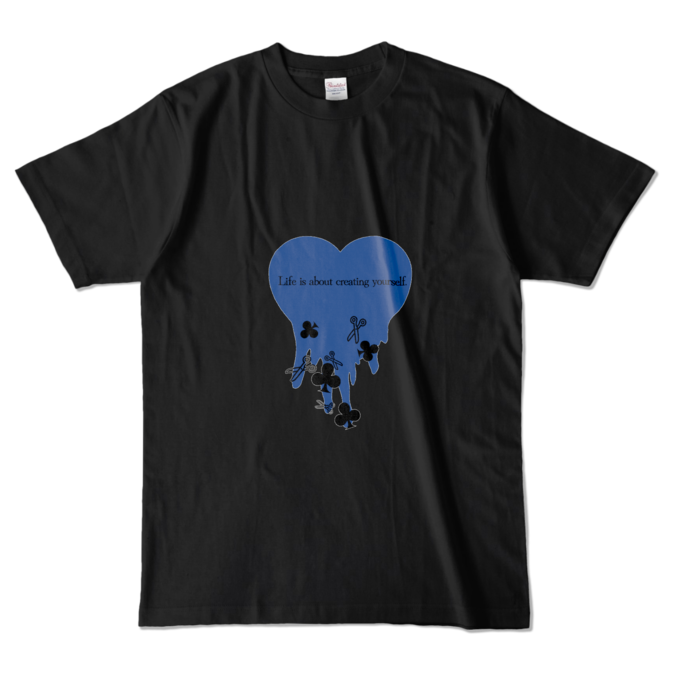 カラーTシャツ - L - ブラック (濃色)