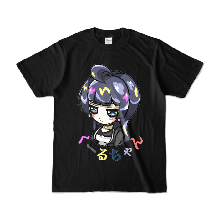 カラーTシャツ - S - ブラック (濃色)