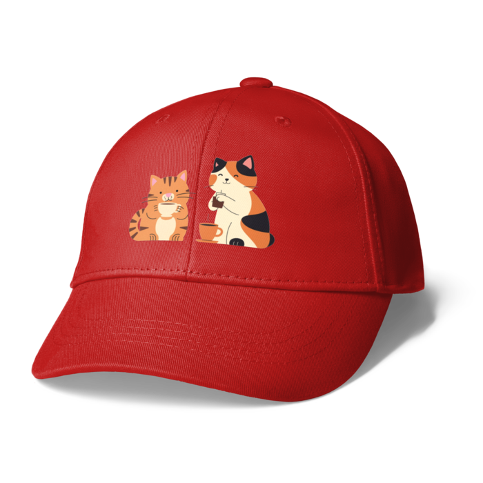 キャップ - レッド