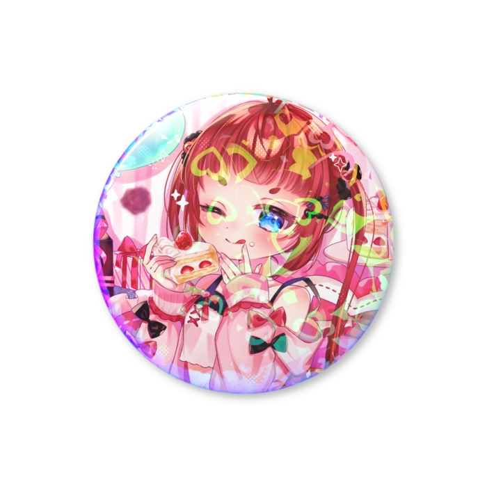 ホログラム缶バッジ - 44mm