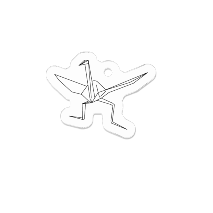 アクリルキーホルダー - 50 x 50 (mm)