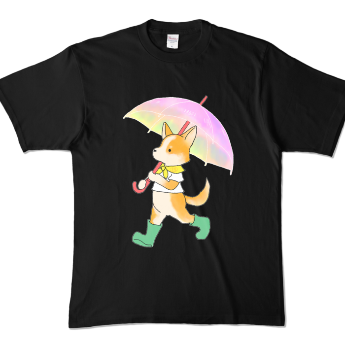 カラーTシャツ - XL - ブラック (濃色)