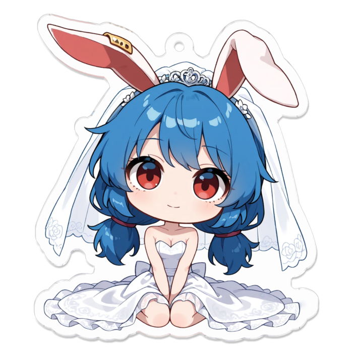 アクリルキーホルダー - 70 x 70 (mm)(キャラのみ)