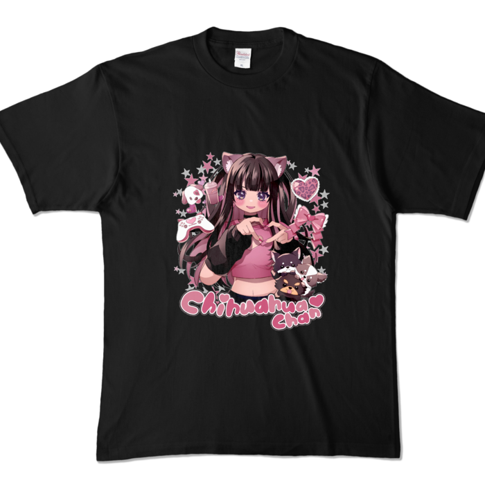 カラーTシャツ - XL - ブラック (濃色)
