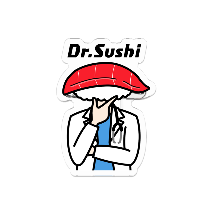 アクリルバッジ - 50 x 50 (mm)