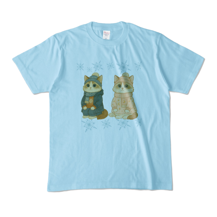 カラーTシャツ - M - ライトブルー (淡色)