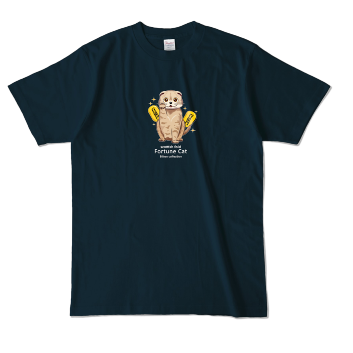 カラーTシャツ - L - ネイビー (濃色)