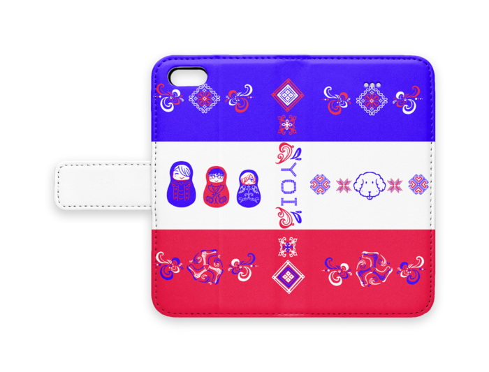 手帳型iPhoneケース - iPhone5 - ストラップ穴 なし(1)