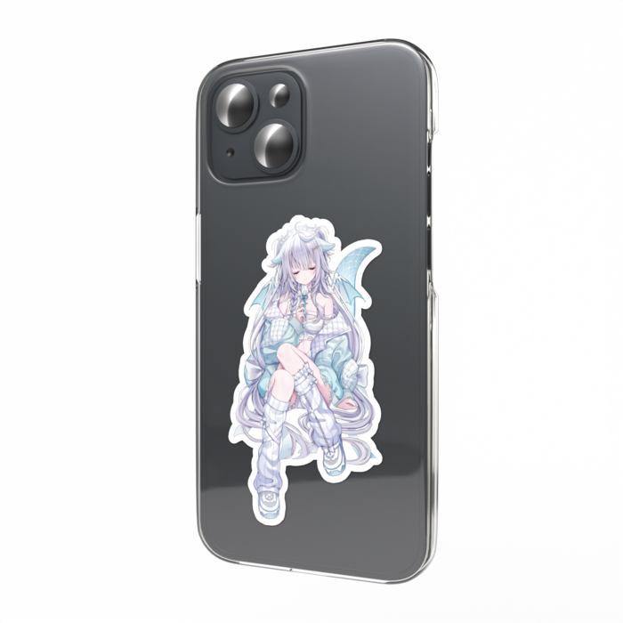 スマホステッカー 背景なし　まばたき