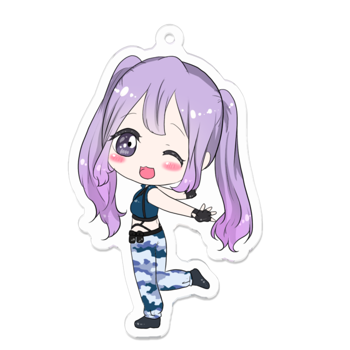 アクリルキーホルダー - 70 x 70 (mm)