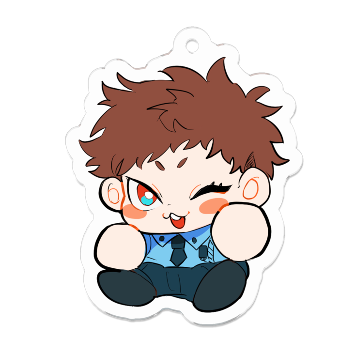 アクリルキーホルダー - 50 x 50 (mm)