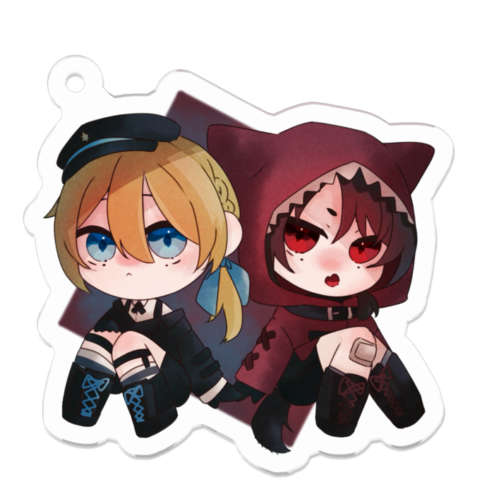 アクリルキーホルダー - 50 x 50 (mm)