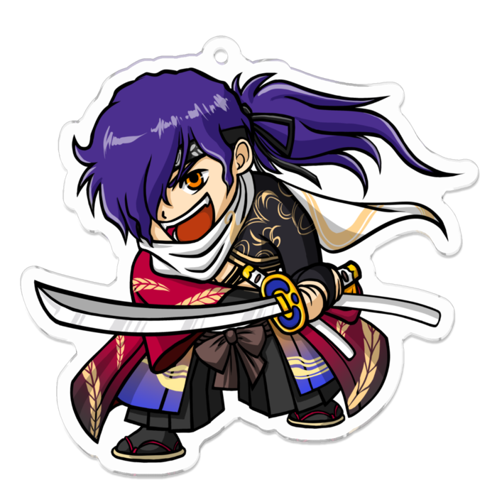 アクリルキーホルダー - 70 x 70 (mm)