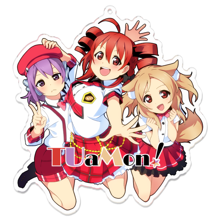 アクリルキーホルダー - 100 x 100 (mm)