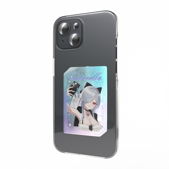 オーロラスマホステッカー - 縦