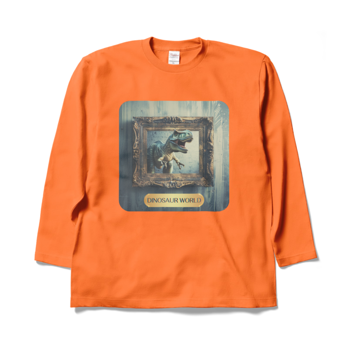 ロングスリーブTシャツ - XL - オレンジ