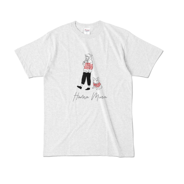 アッシュTシャツ - L - 