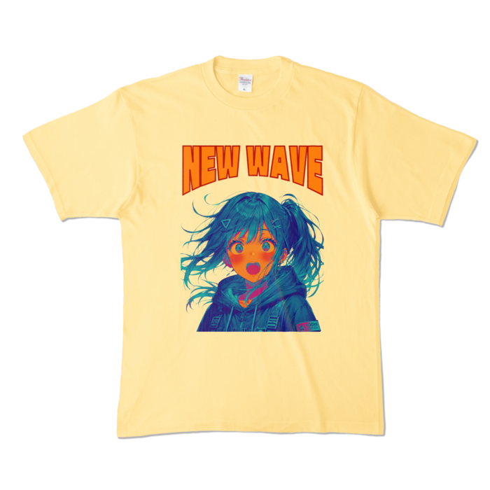 カラーTシャツ - XL - ライトイエロー (淡色)