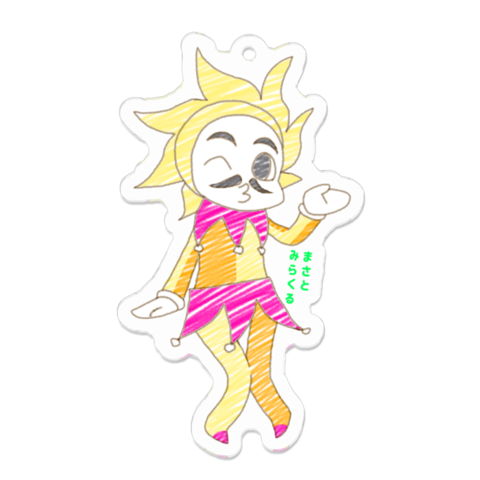 アクリルキーホルダー - 70 x 70 (mm)