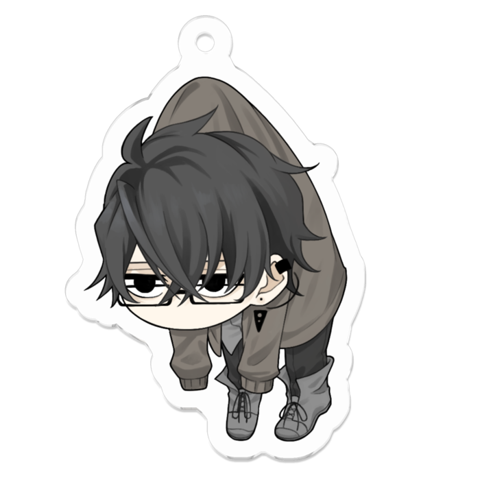 伊上恭太　アクリルキーホルダー - 50 x 50 (mm)