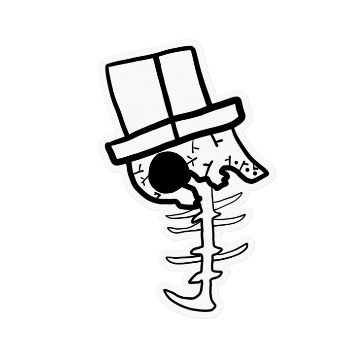 ステッカー - 100 x 100 (mm)