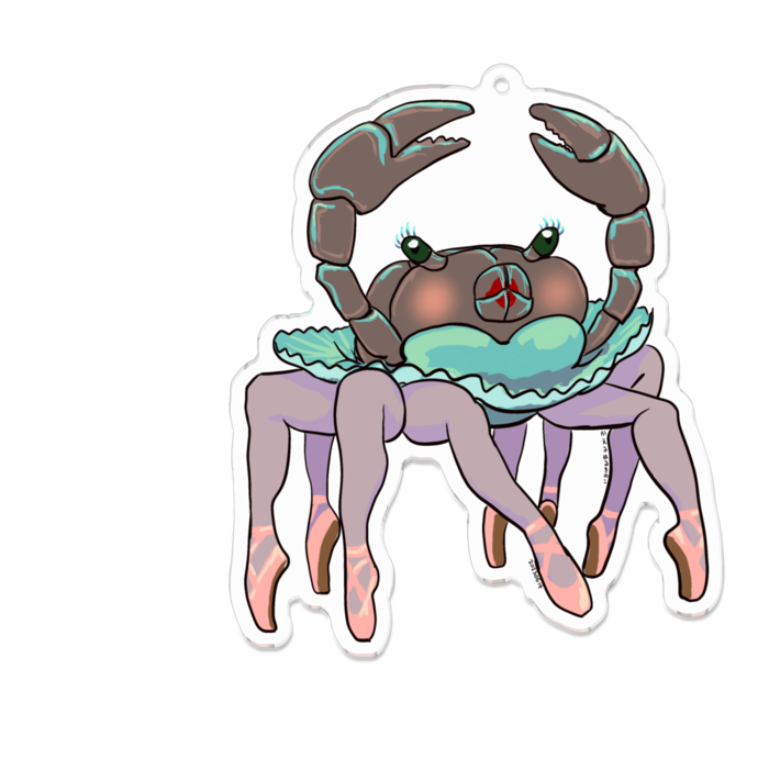 アクリルキーホルダー（コーティング） - 100 x 100 (mm)