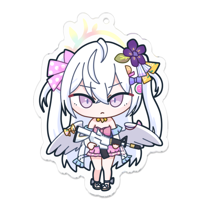 アクリルキーホルダー - 70 x 70 (mm)