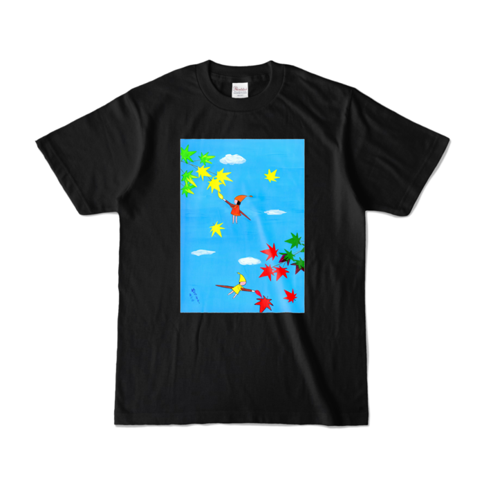 カラーTシャツ - S - ブラック (濃色)