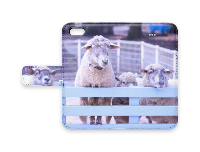 羊のスマホケース Iphone 5 5s Se ストラップ穴 なし 春の日 Booth