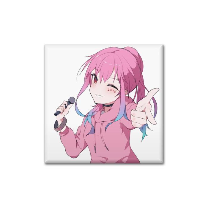 缶バッジ - 四角形40mm