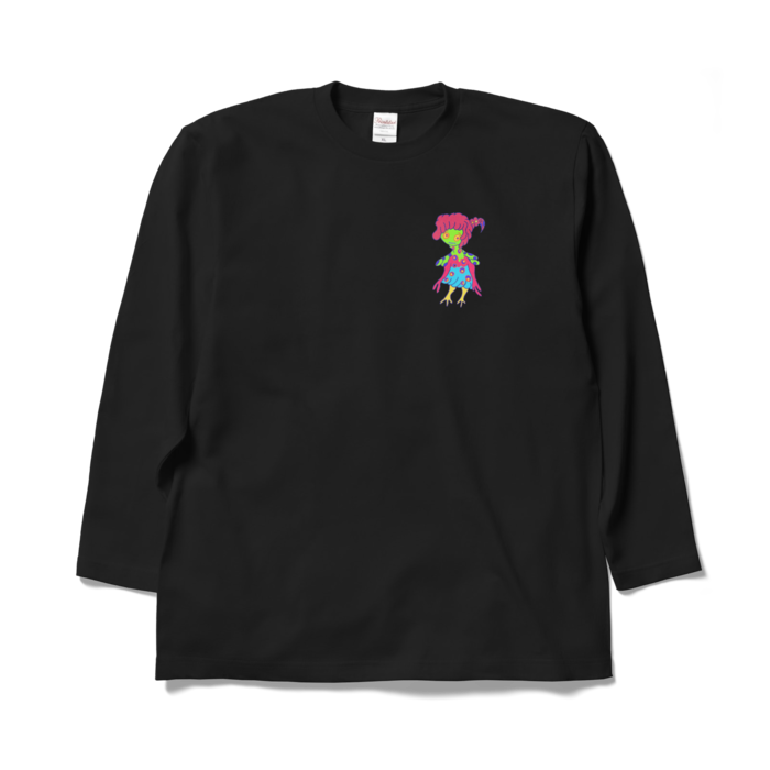 ロングスリーブTシャツ - XL - ブラック