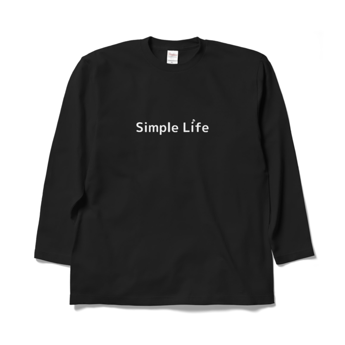 ロングスリーブTシャツ♪　黒色　XL