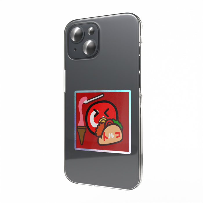 オーロラスマホステッカー - W55 × H91mm 以内