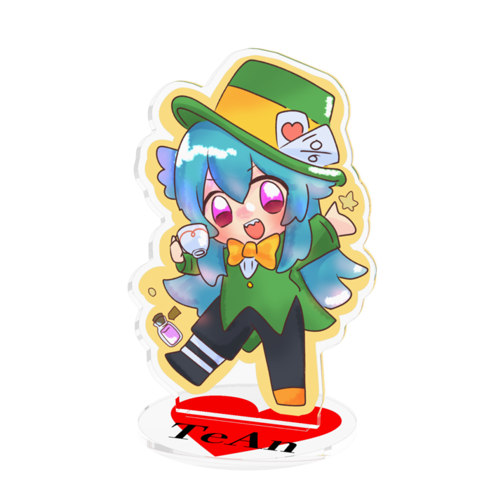 アクリルフィギュア - 100x100mm