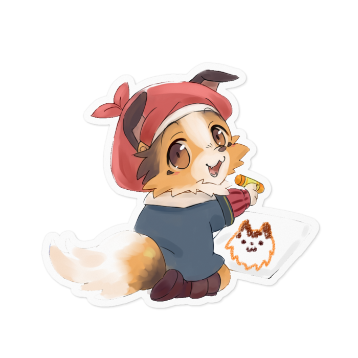 ステッカー - 100 x 100 (mm)