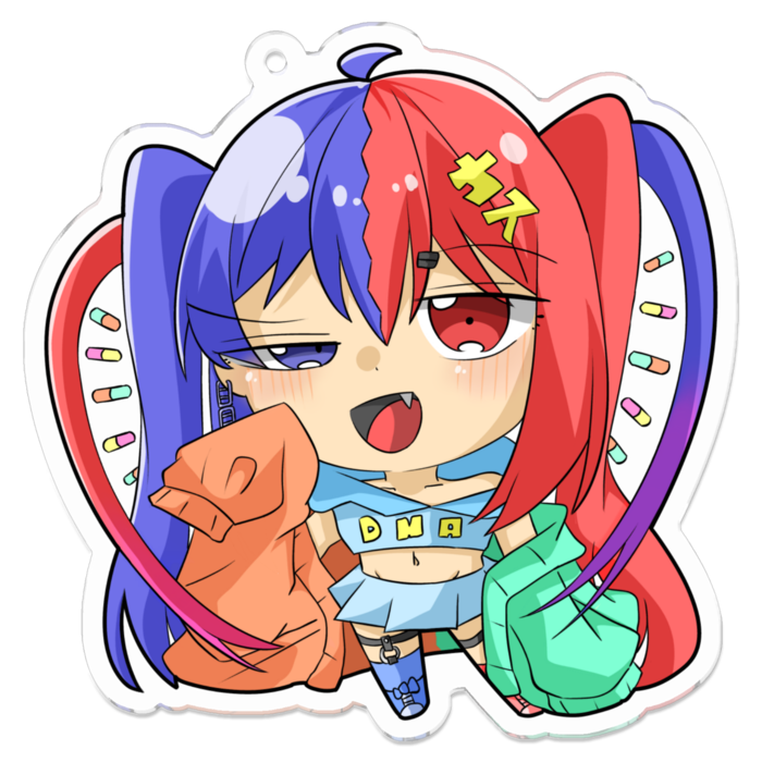 アクリルキーホルダー - 70 x 70 (mm)