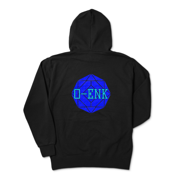 ジップパーカー - XL - ブラック