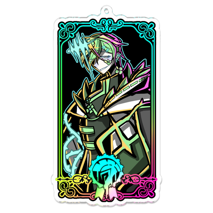 アクリルキーホルダー - 100 x 100 (mm)