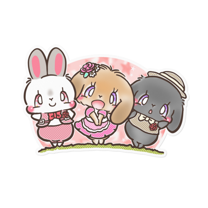 ステッカー - 160 x 160 (mm)