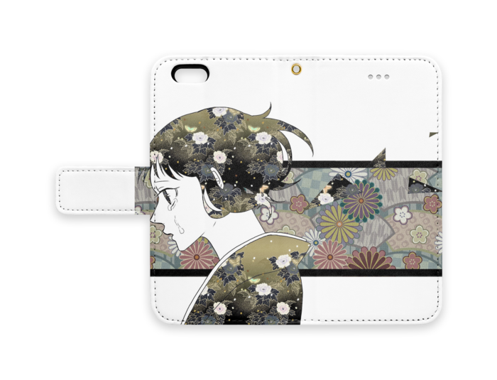 手帳型iPhoneケース - iPhone 6 / 6s - ストラップ穴 あり