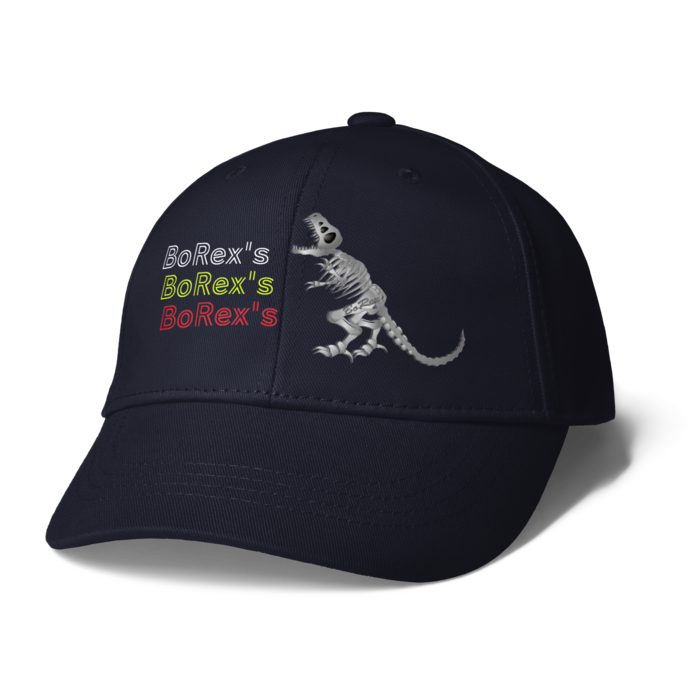 BOREX'S  キャップ - ネイビー