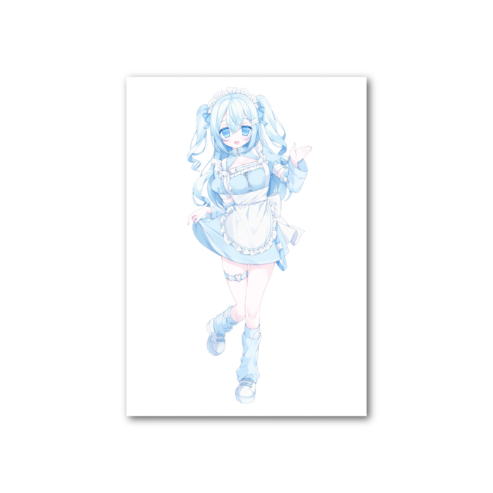 フォト風カード - 縦 - 片面
