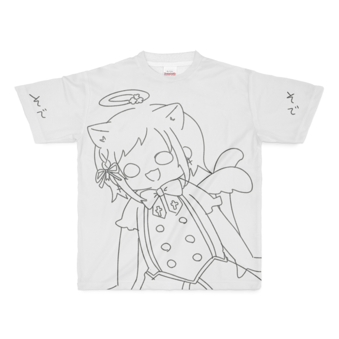 フルグラフィックTシャツ - M - 両面印刷